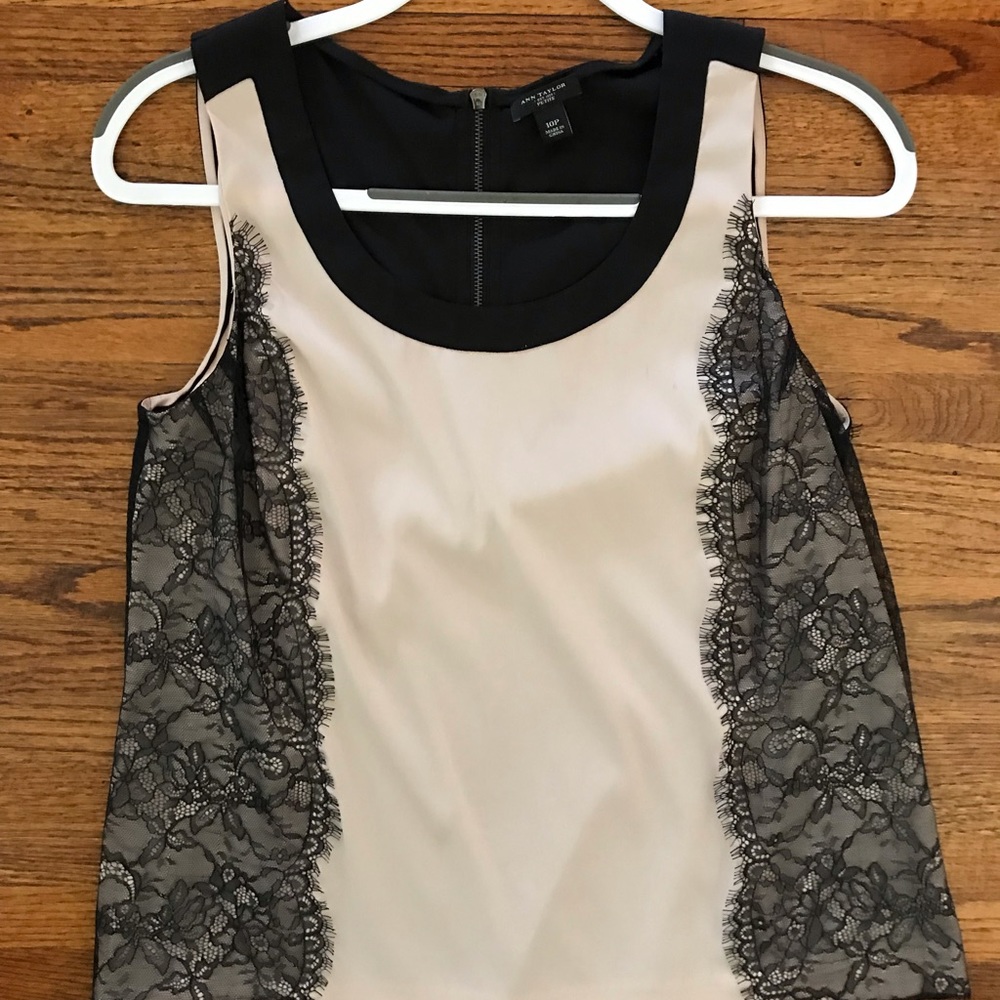 Ann Taylor sleeveless blouse
